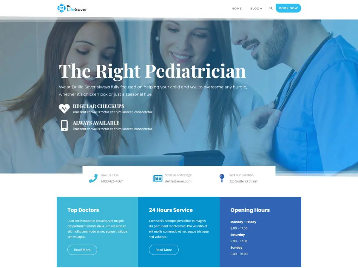Temi sanitari e medici di Wordpress 28