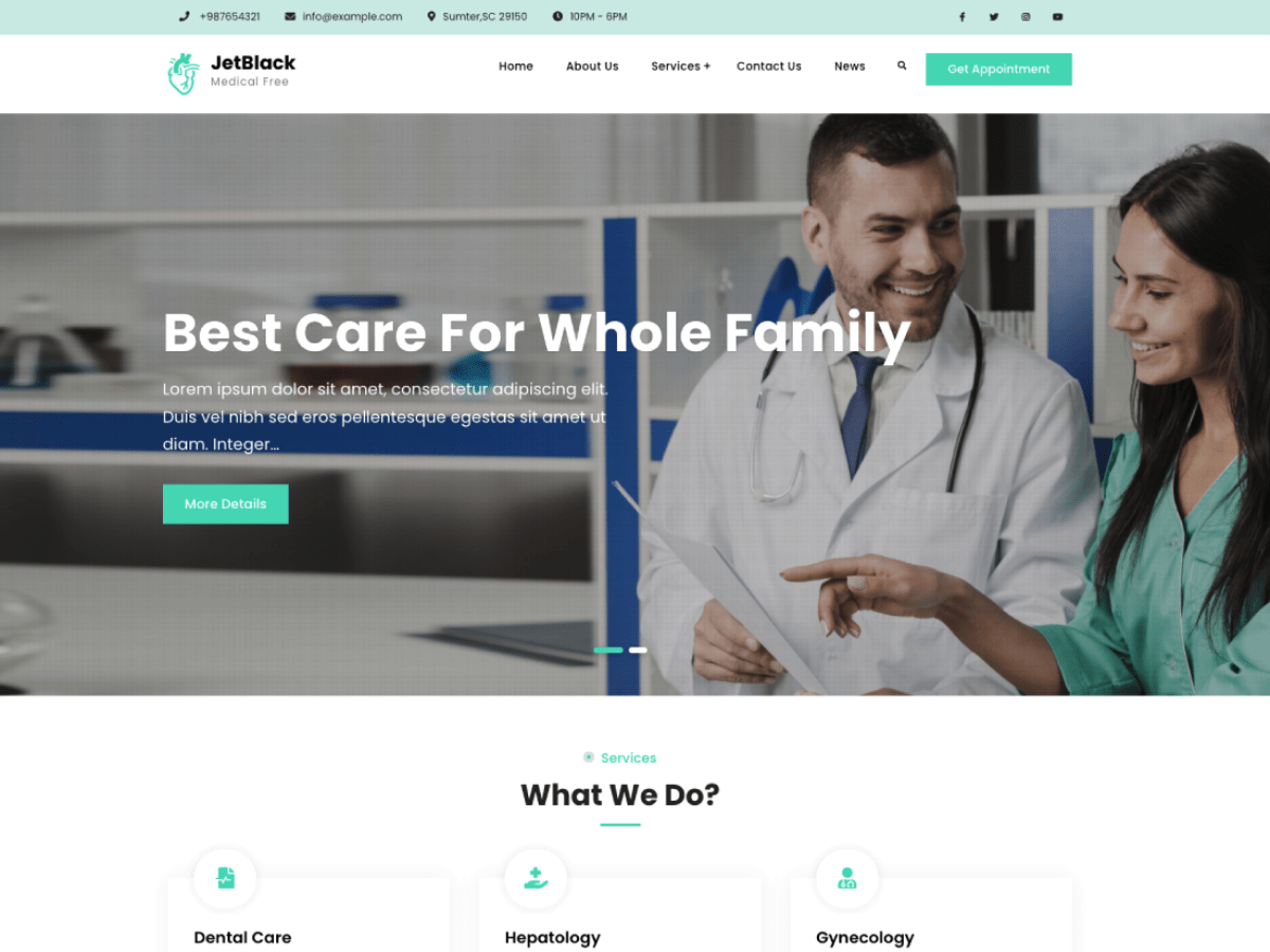 Temi sanitari e medici di Wordpress 31