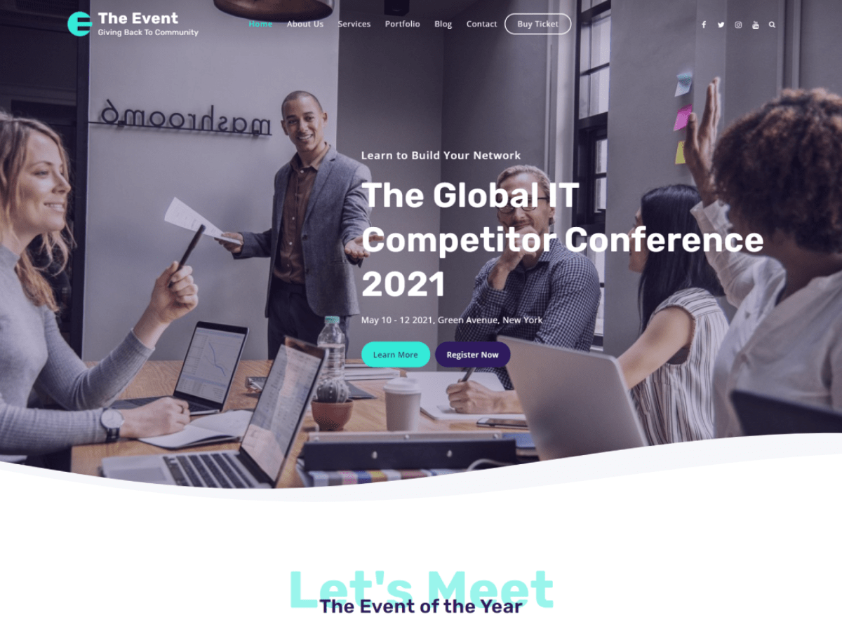 Wordpress-Eventi-Conferenze-Temi