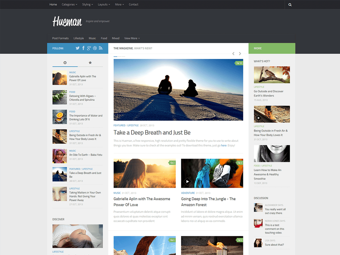 Temi per riviste di Wordpress