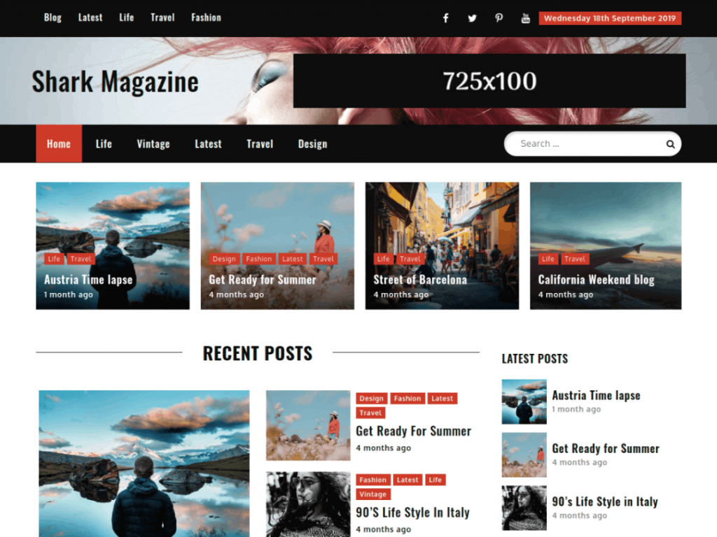 Temi per riviste di Wordpress
