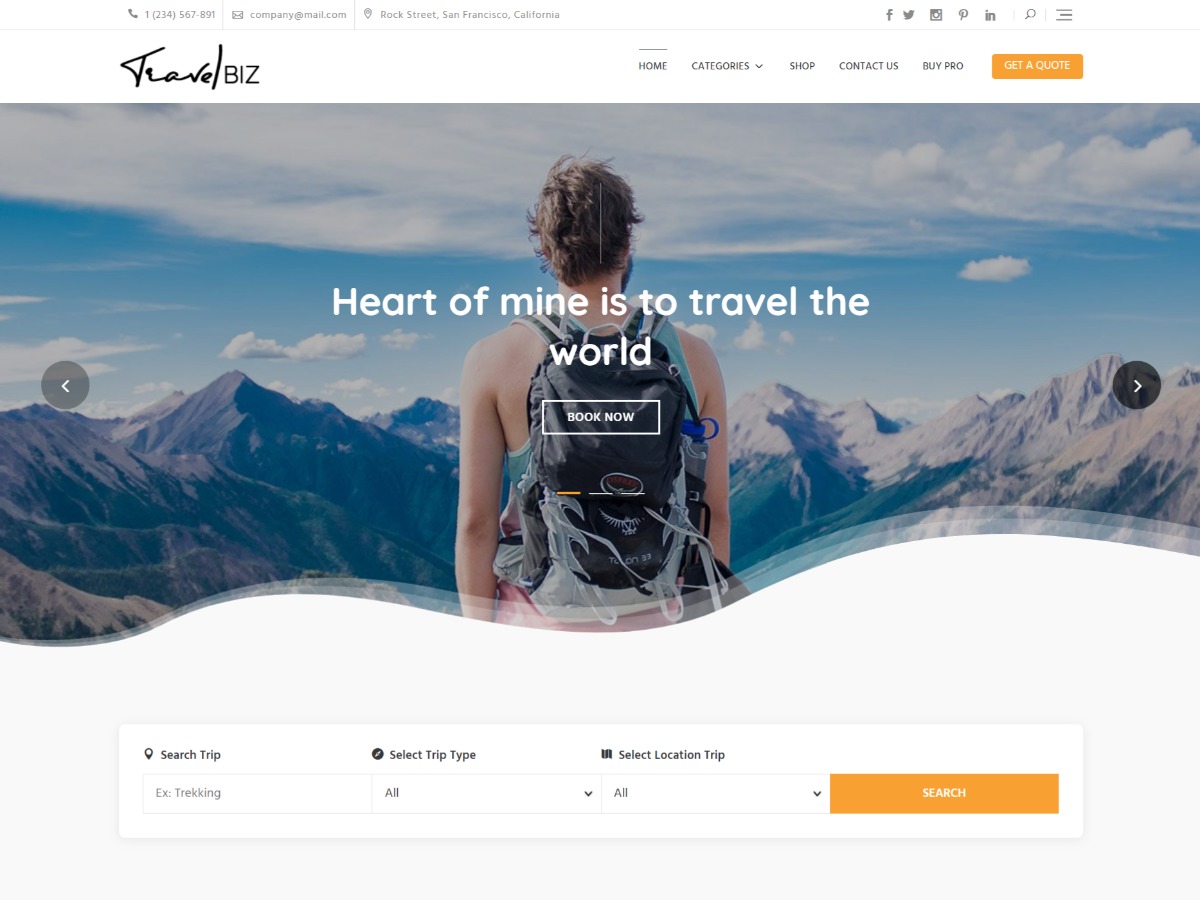 Teme de călătorie Wordpress 20