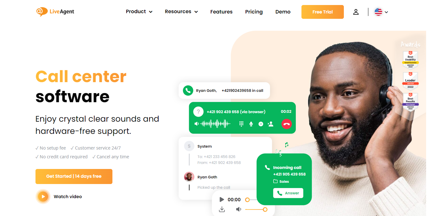Liveagent - Perangkat Lunak Pusat Panggilan Terintegrasi Dengan Wordpress