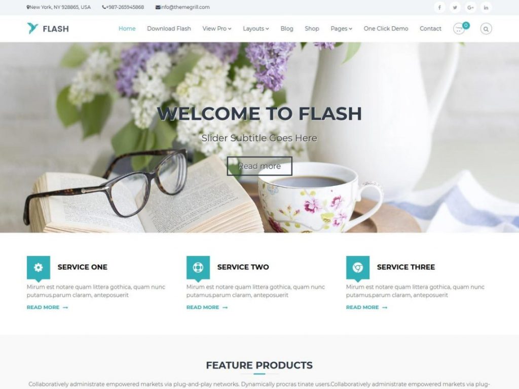 WordPress的Flash免费WooCommerce主题