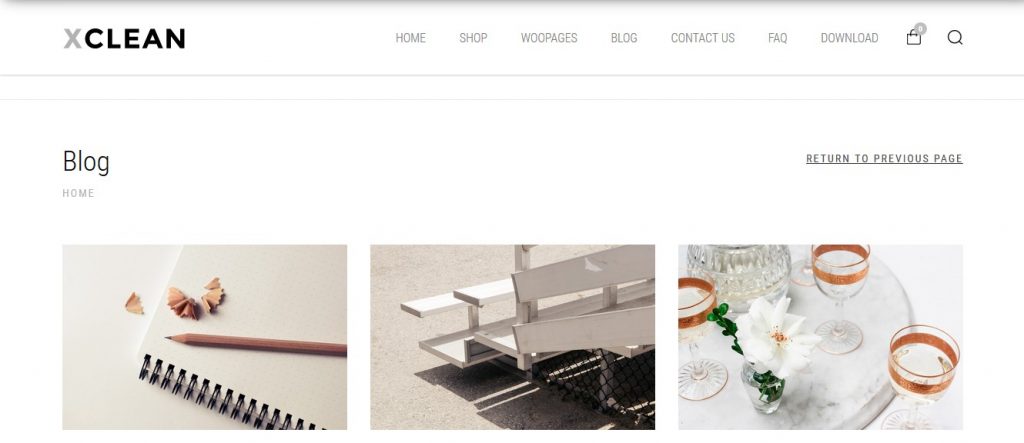 Temas WooCommerce gratuitos XClean para WordPress
