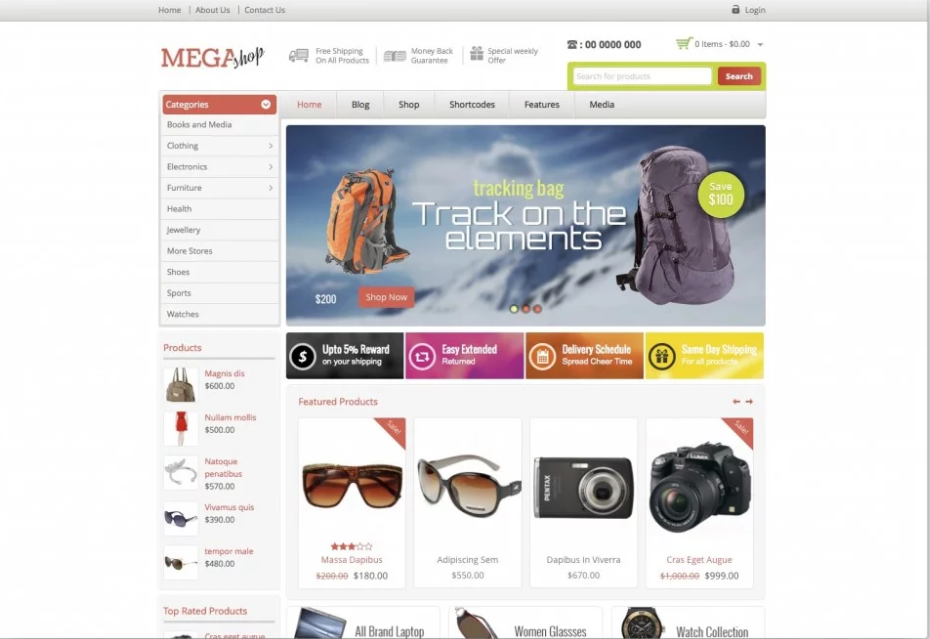 méga boutique woocommerce