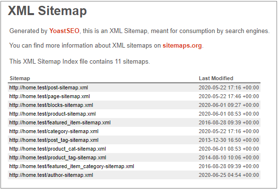 站点地图-index.xml