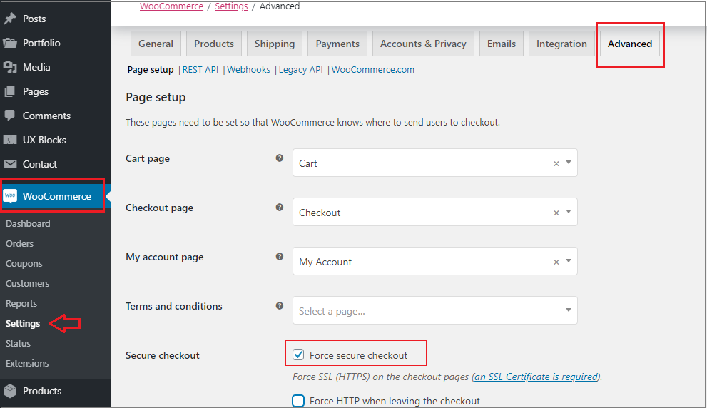 securitate ssl site