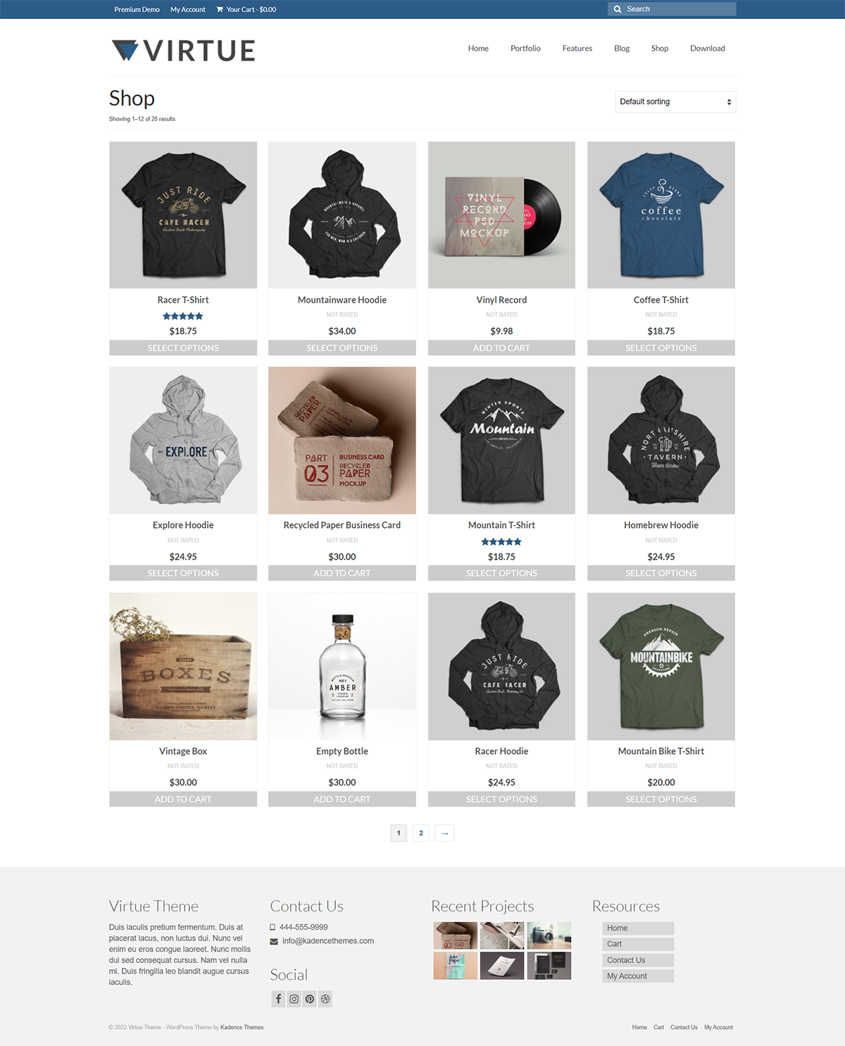 temi di woocommerce moderni