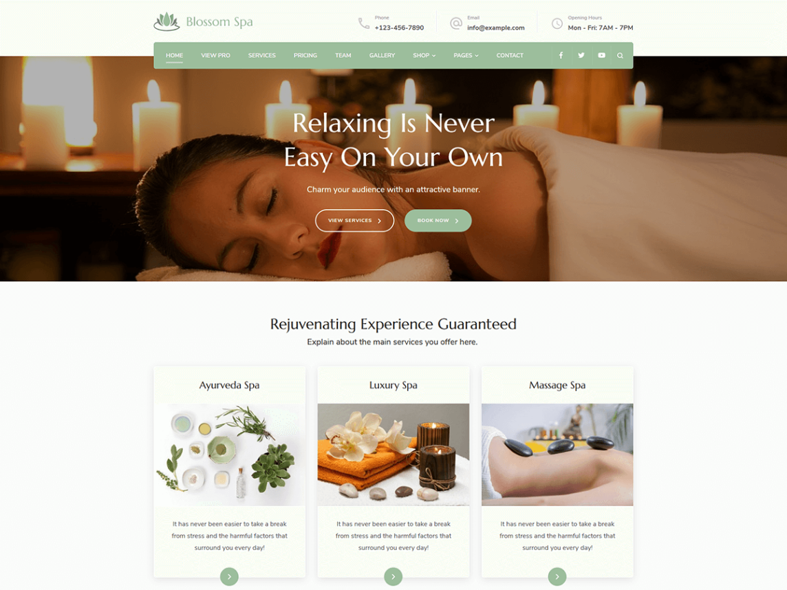 flor spa wp
