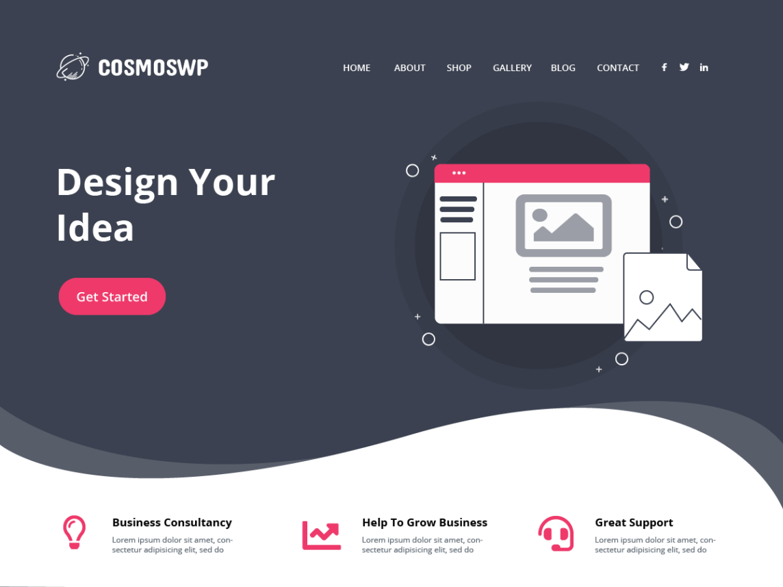 темы WordPress для салонов красоты и салонов красоты Cosmos