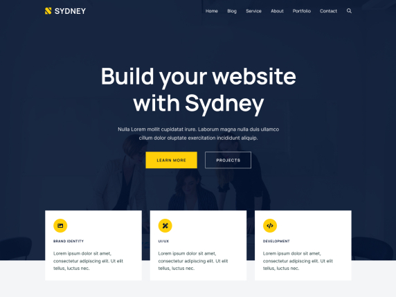 Tema WordPress Sydney