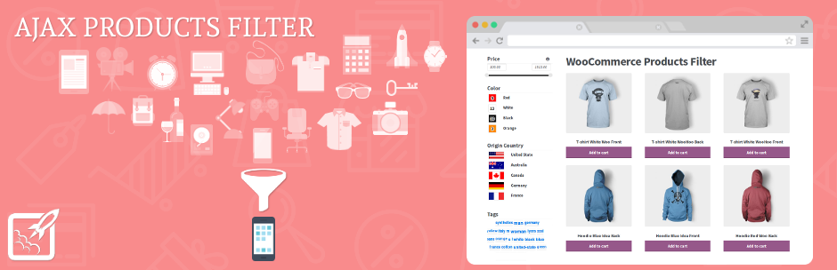 Ajax WooCommerce 產品過濾器