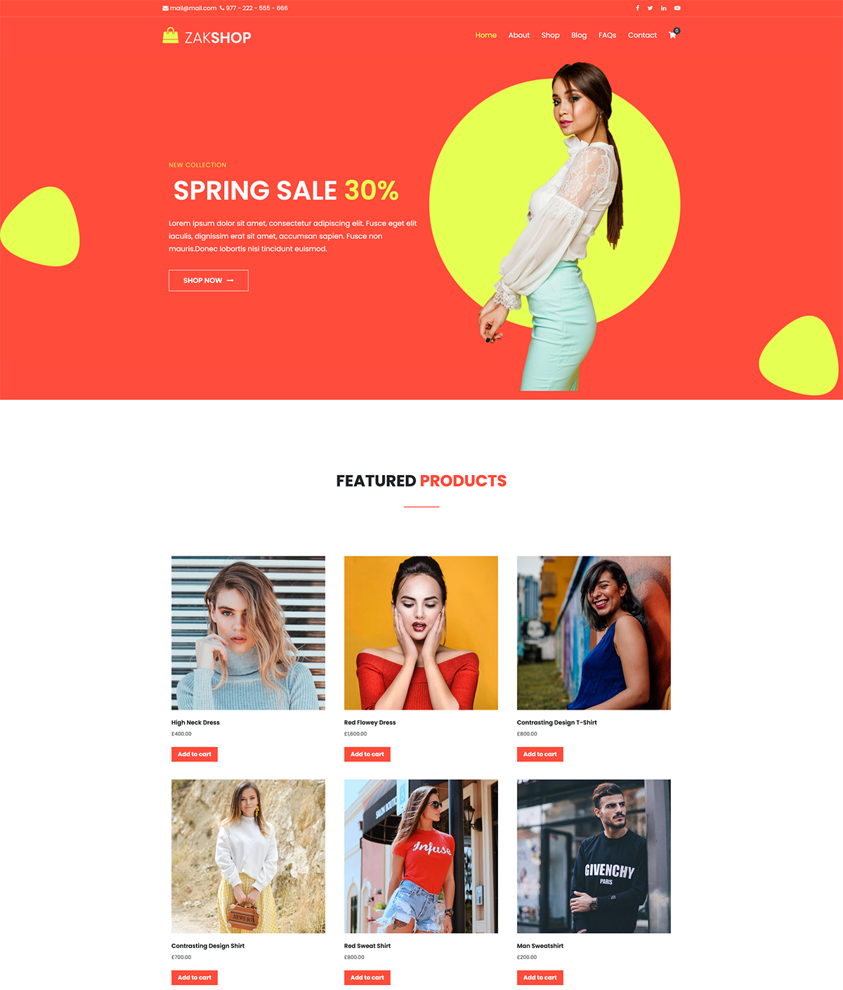 zakra najpopularniejszy motyw wordpress