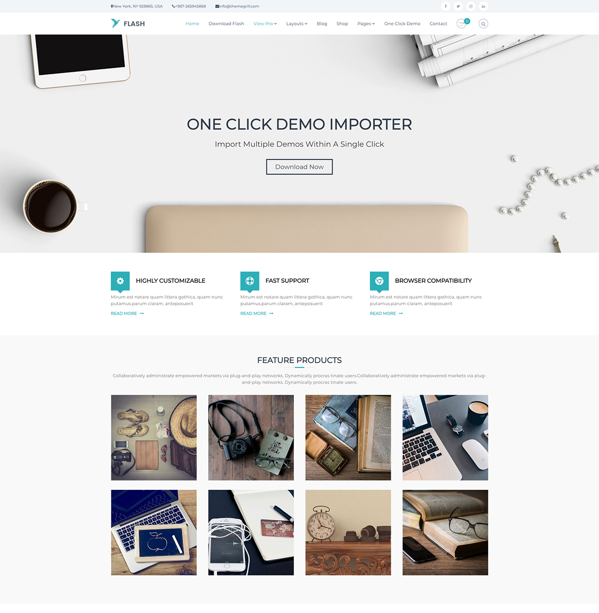 flash najpopularniejszy motyw wordpress