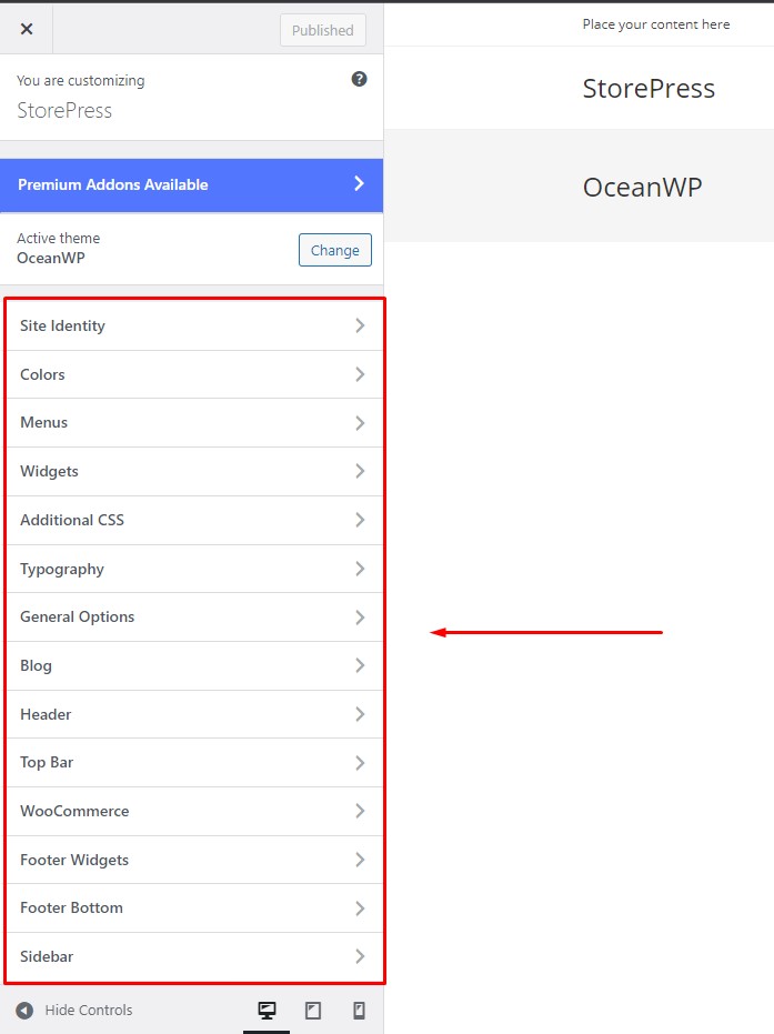 oceanwp vs comparație flatsome