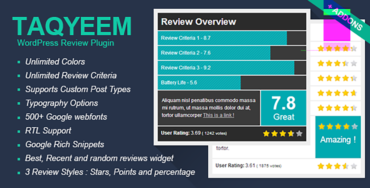 Plugin Taqyeem