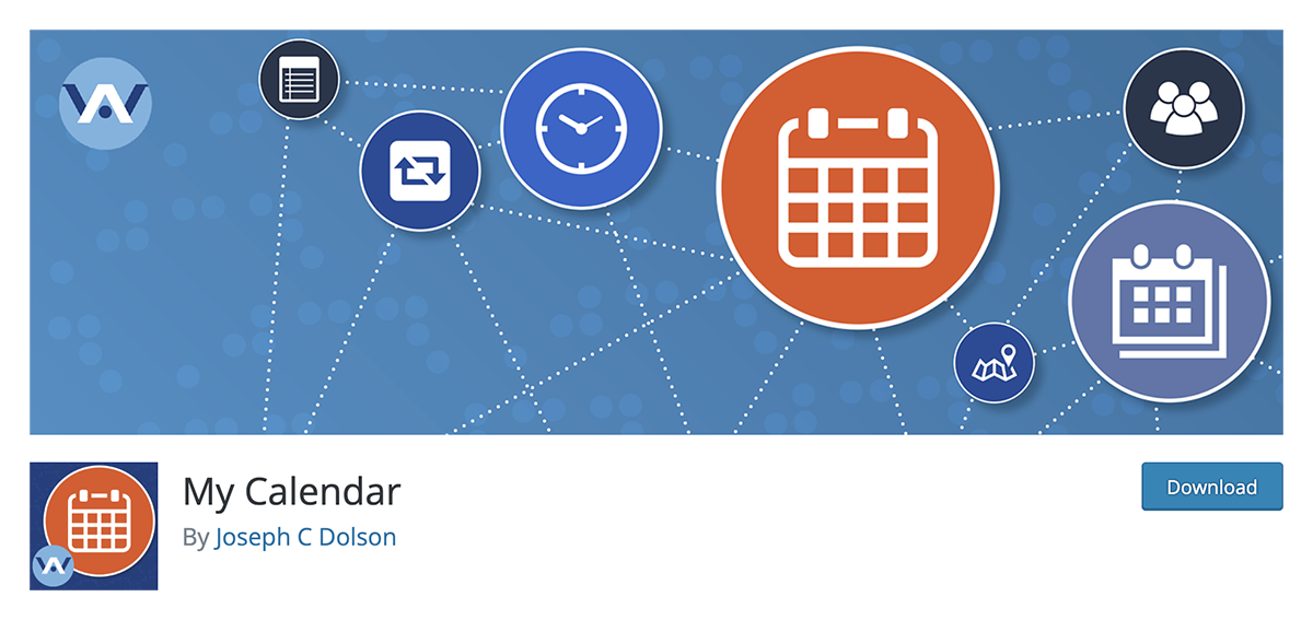 Plugin per eventi di My Calendar WordPress