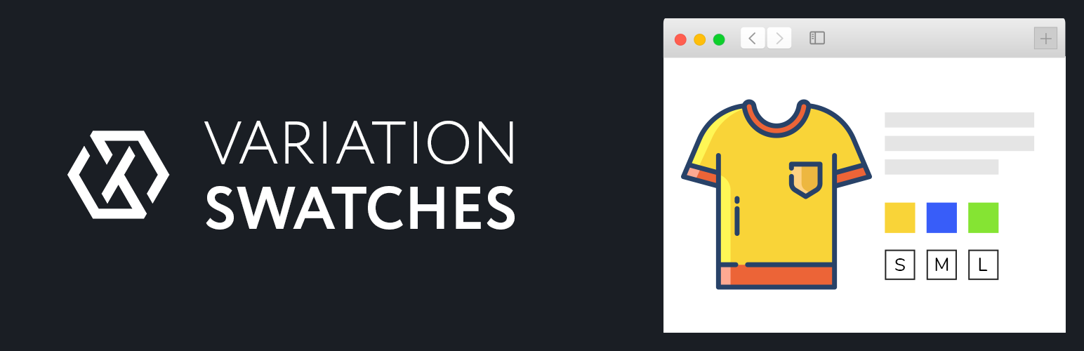 Échantillons de variation Xt pour Woocommerce