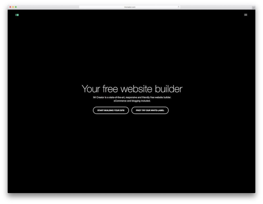 im Creator Website-Builder für Blogs