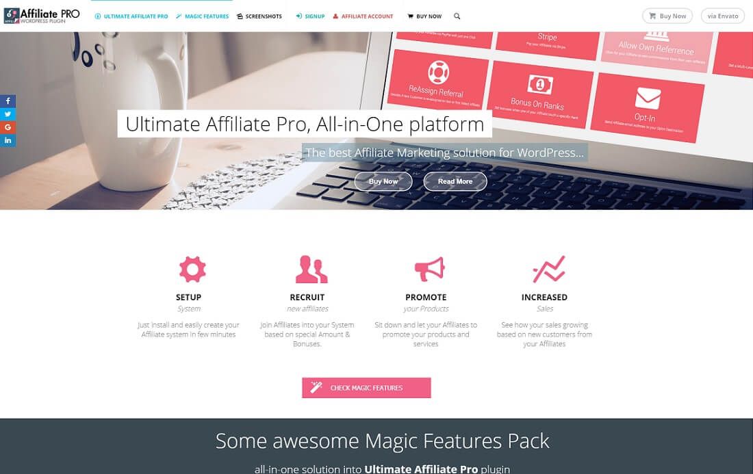 Nihai bağlı kuruluş yanlısı wordpress eklentisi.