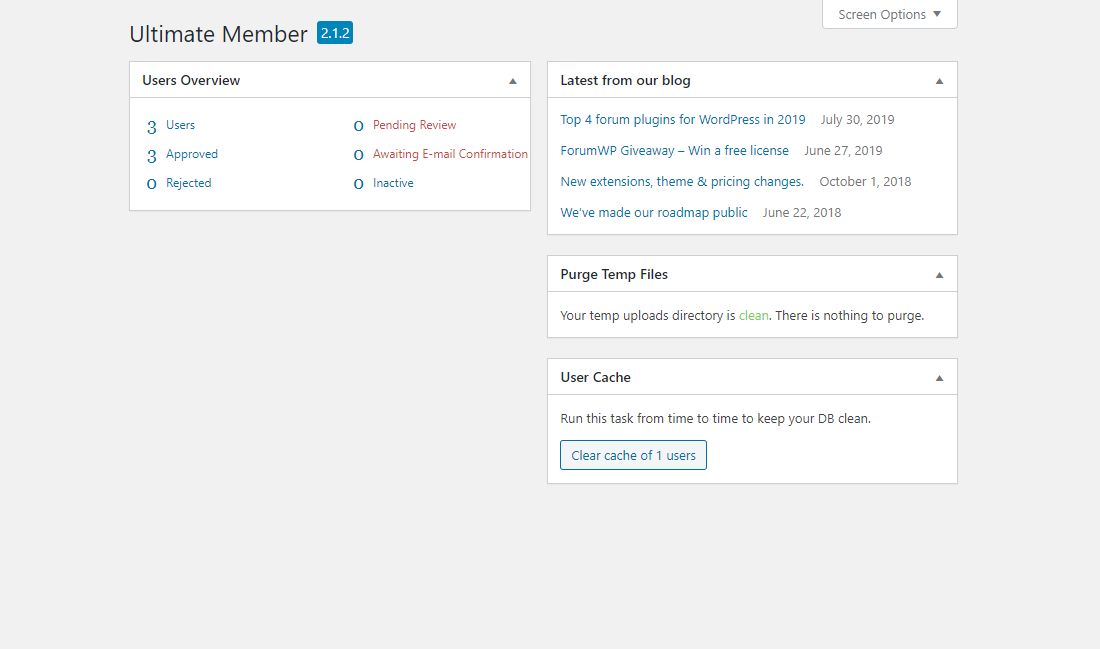 Complemento de portal de cliente de WordPress de temática ligera