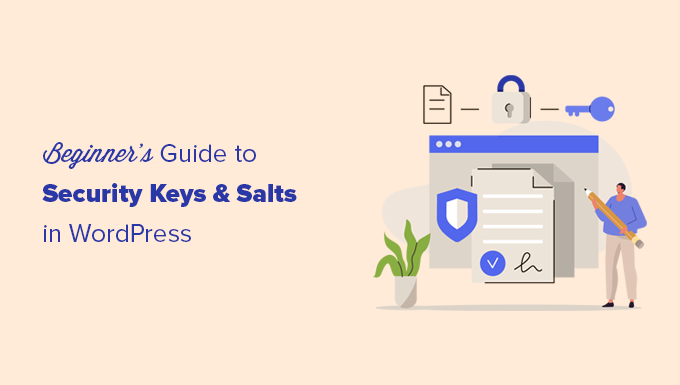 Руководство по ключам безопасности WordPress для начинающих WordPress security keys guide for beginners