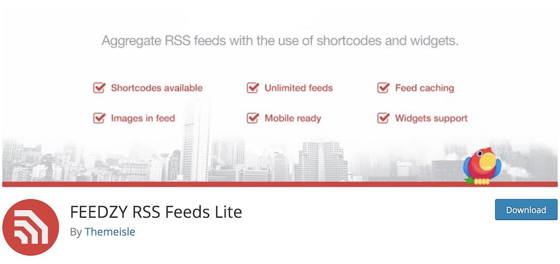 Плагин для автоматического ведения блога в wordpress для rss-каналов feedzy