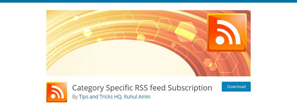 Подписка на RSS-канал для конкретной категории