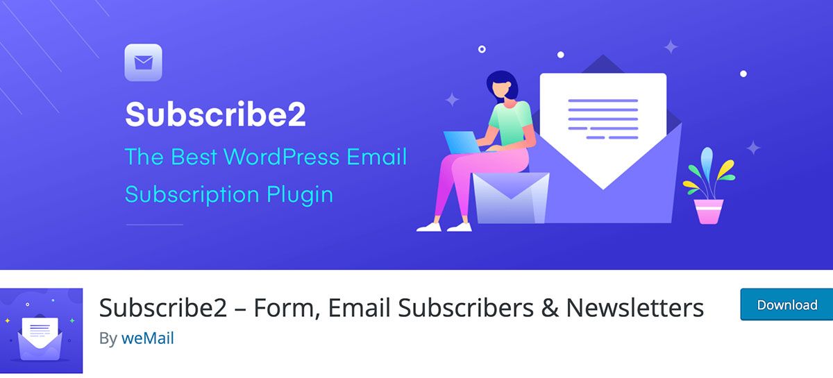 Subskrybuj2 - popularny formularz i wtyczka subskrypcji e-mail