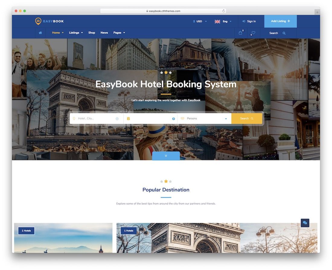 Vorlage für eine easybook-Mitgliedschaftswebsite