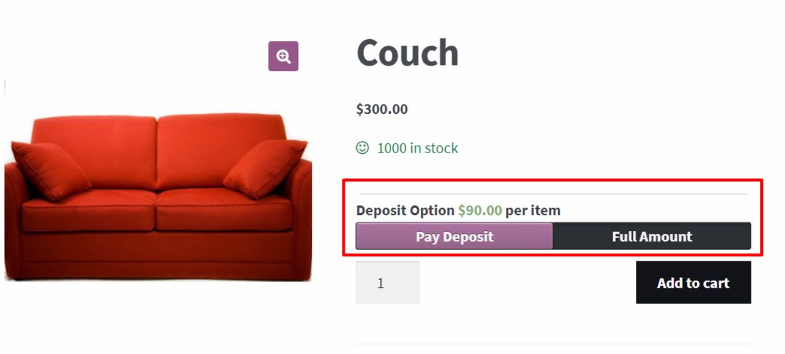 Отзывчивые депозитные плагины WooCommerce