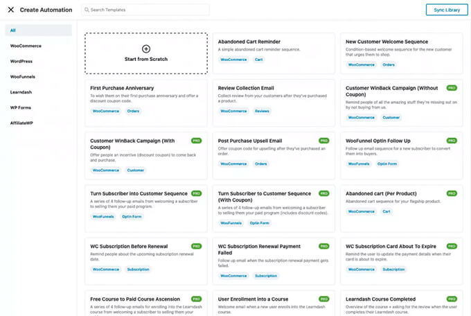 Biblioteca de e-mail Autonami pentru WooCommerce Autonami Email Library for WooCommerce