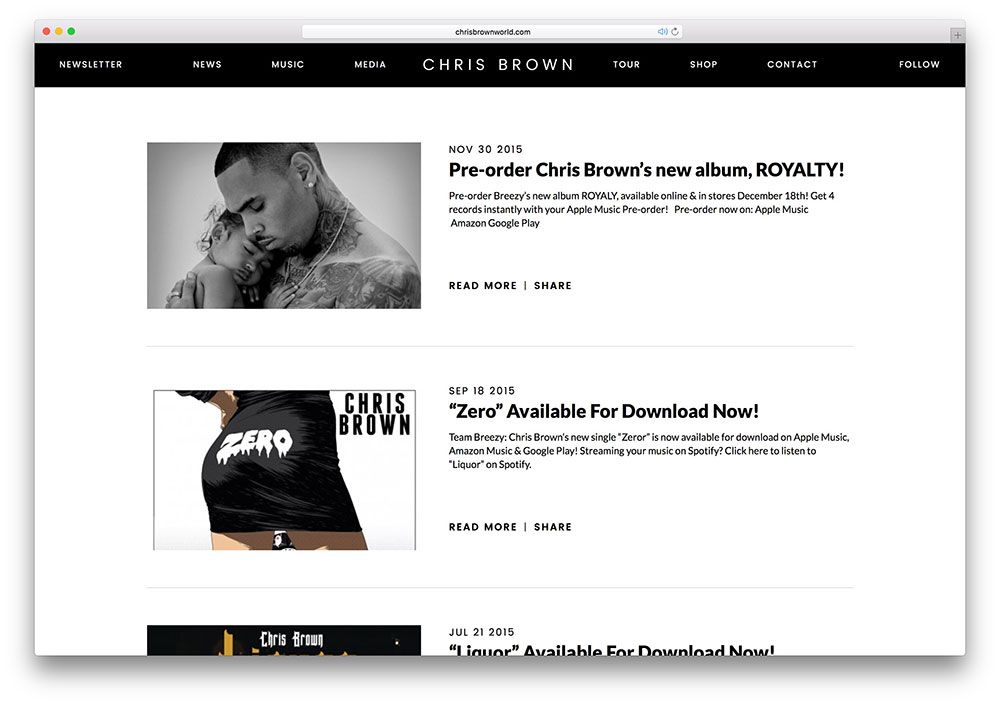 chrisbrownworld-hip-hop-künstler-website-mit-wordpress