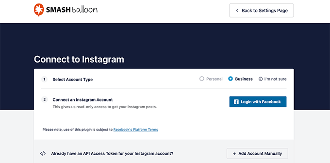 Social-Media-Profil verbinden Connect social media profile