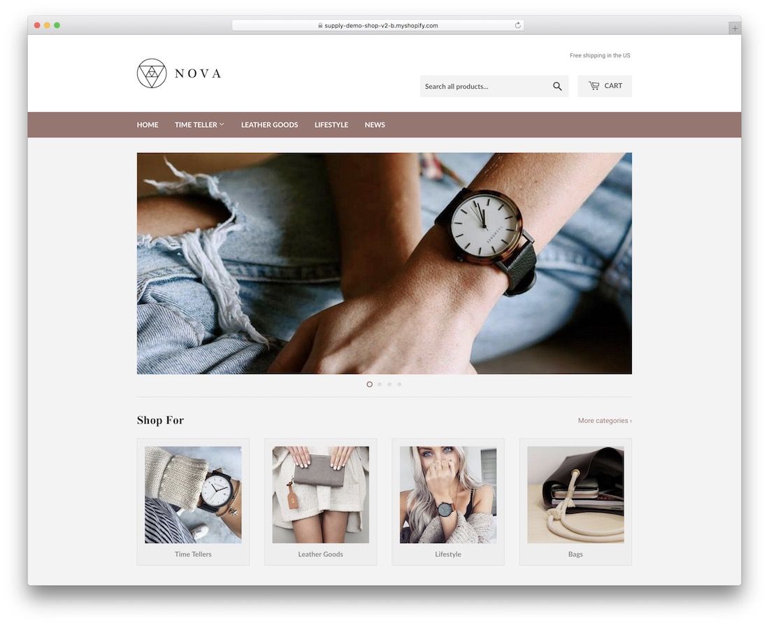 shopifyのジュエリーテーマを提供する
