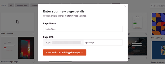 Giriş sayfası adı Login page name