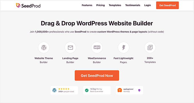SeedProd WordPress Web Sitesi Oluşturucu SeedProd WordPress Website Builder