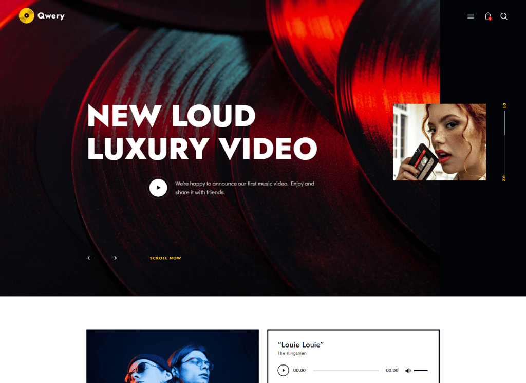 Qwery | Tema WordPress de negócios multiuso + RTL
