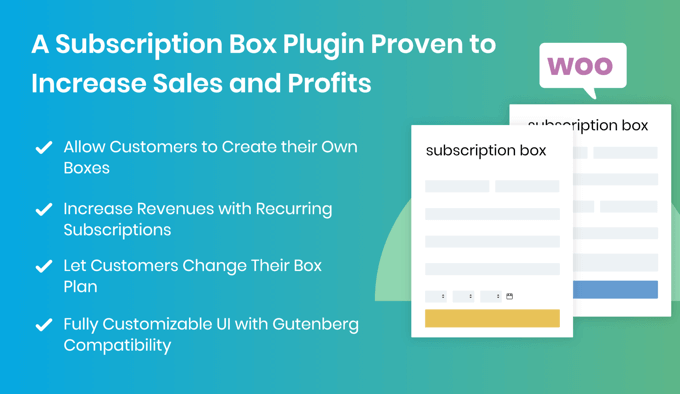 WooCommerce 구독 상자 플러그인 WooCommerce Subscription Box Plugin
