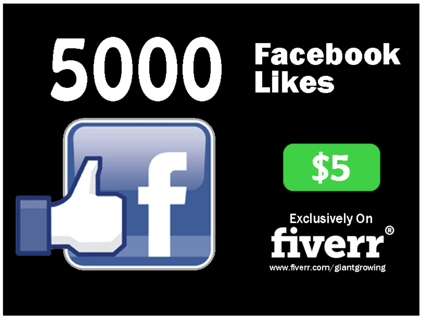 Eine Anzeige für den Kauf von Likes auf Facebook.