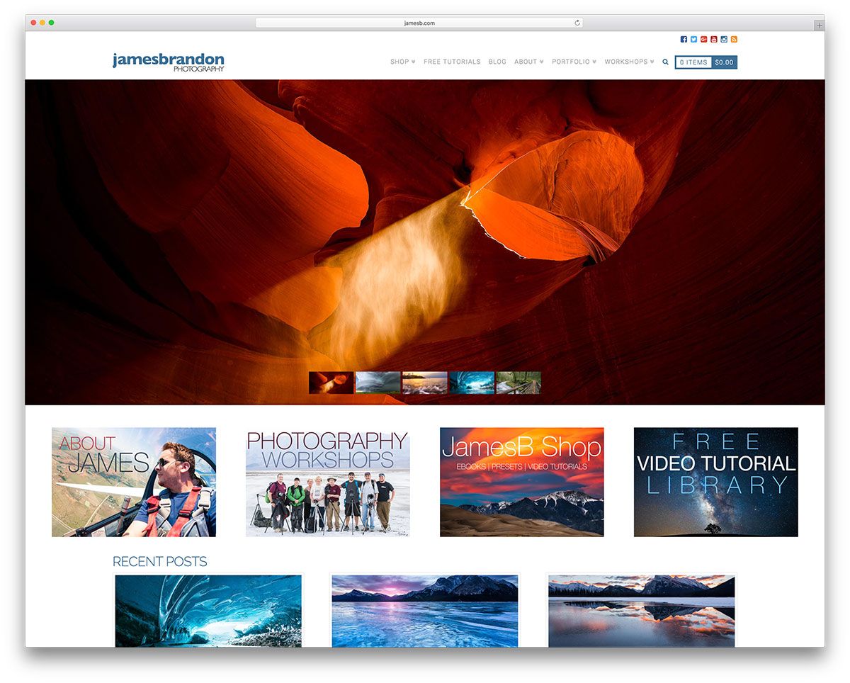jamesb-fotografie-portfolio-mit-wordpress