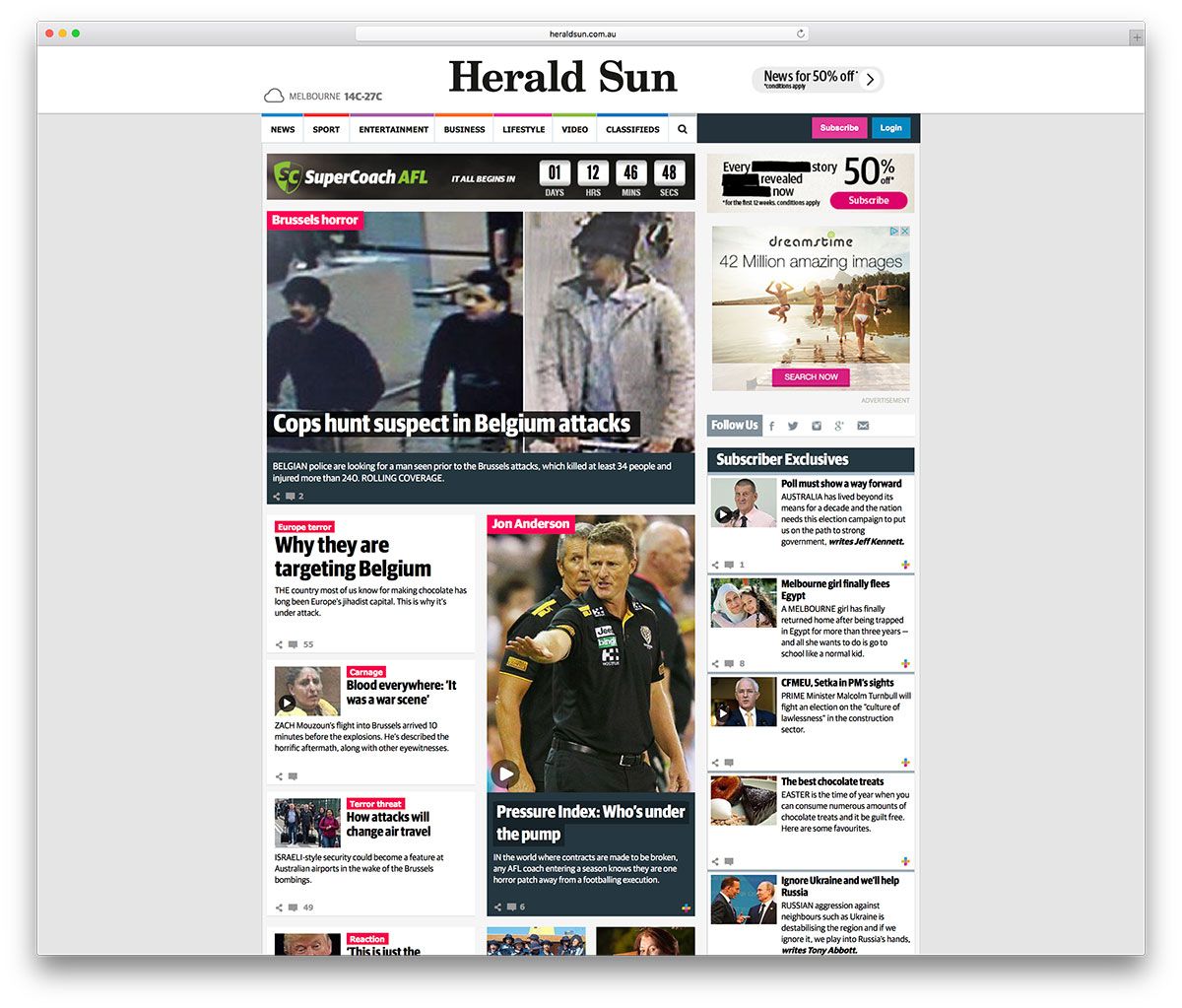 heraldsun-classic-magazine-site-beispiel