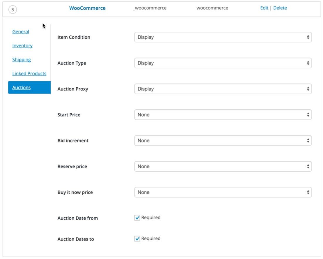 Plugins de leilão WordPress fáceis de usar