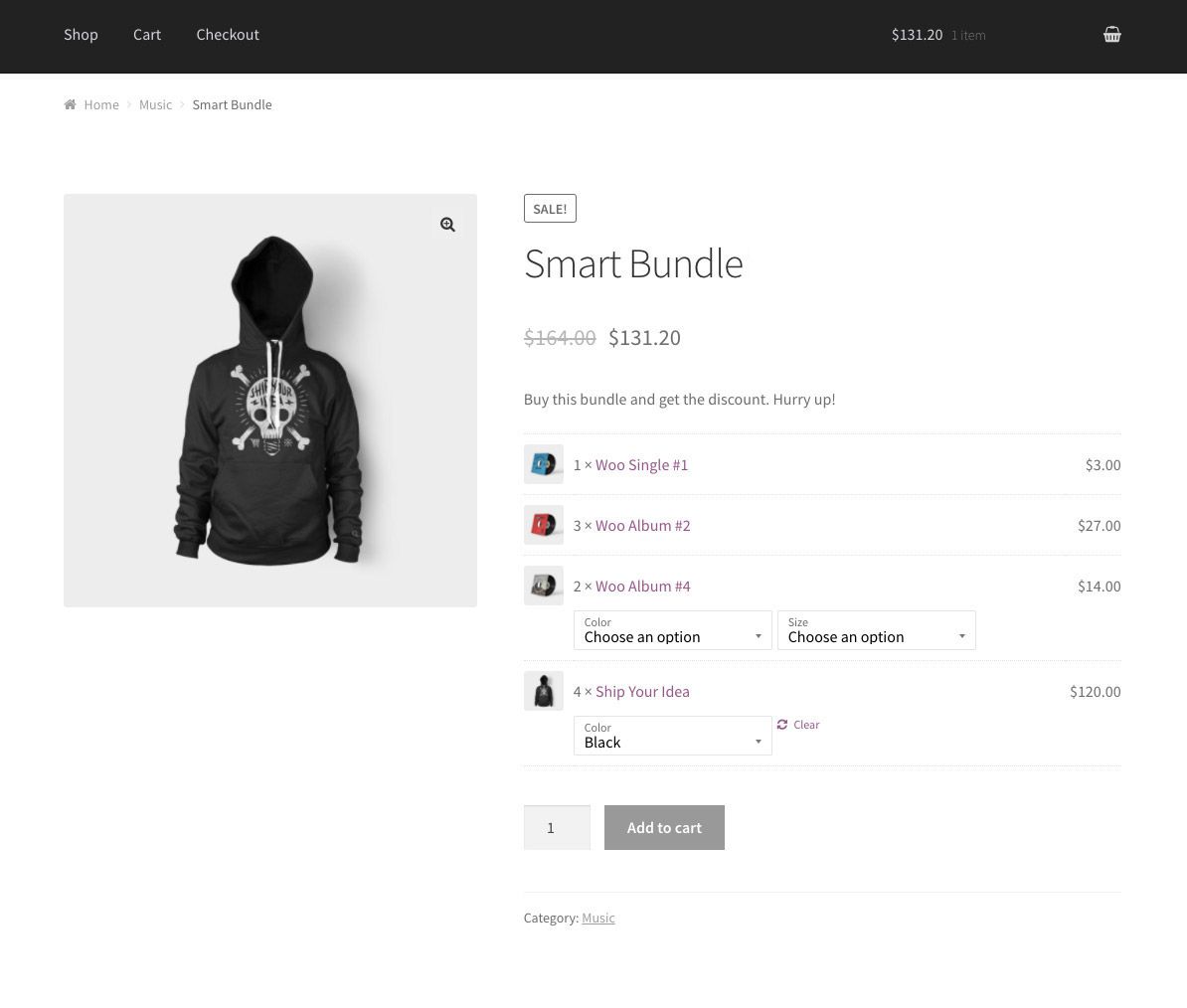 Produk Komposit WooCommerce Fungsional
