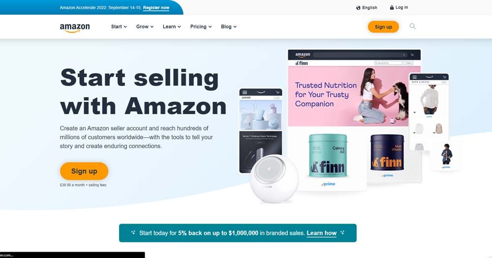 Vender na Amazon