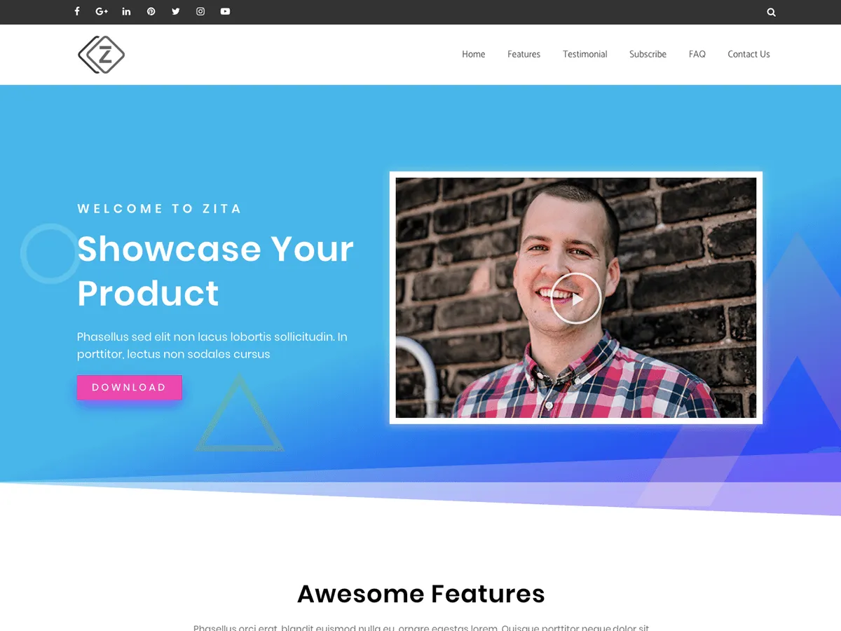 multi-funzionale-wordpress-tema-zita