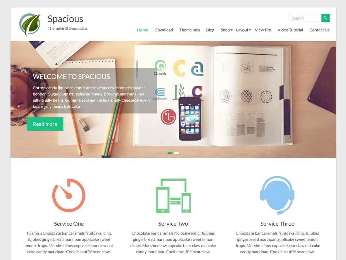 Ampio tema WordPress