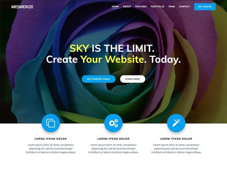 Ipnotizza il tema WordPress