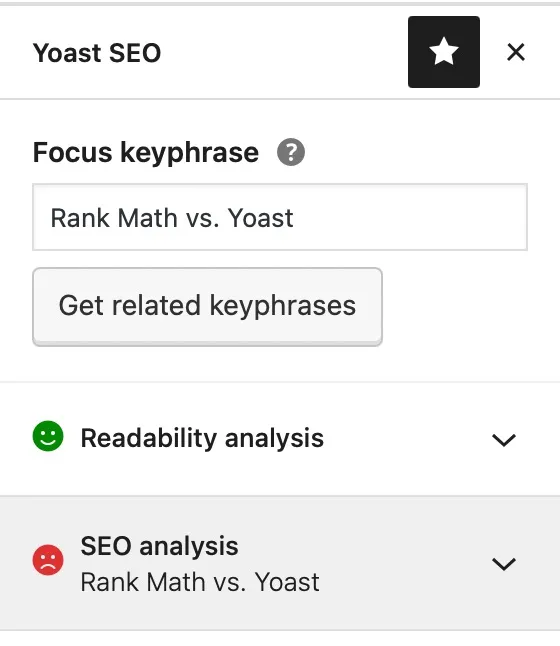 Yoast SEO Flesch 閱讀分數